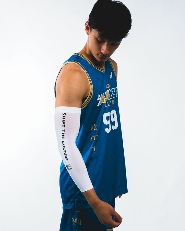 Shift the Culture Arm Sleeve White