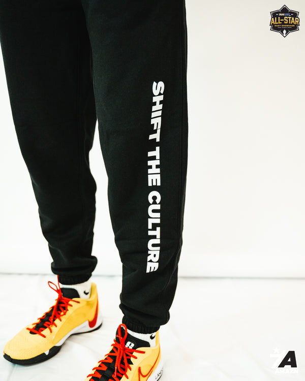 Shift the Culture Sweatpants Black